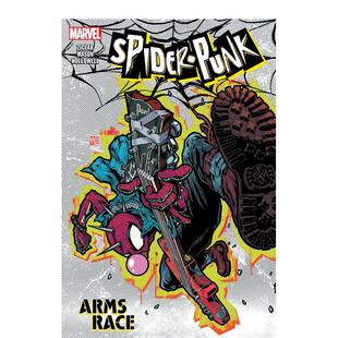 进口图书美漫书籍 CODY 朋克蜘蛛侠：军备竞赛 ARMS RACE PUNK 漫威漫画 SPIDER ZIGLAR 英文漫画书原版 预售