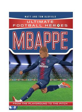 【预售】【足球英雄系列】姆巴佩 【Ultimate Football Heroes】Mbappe 原版英文青少年读物