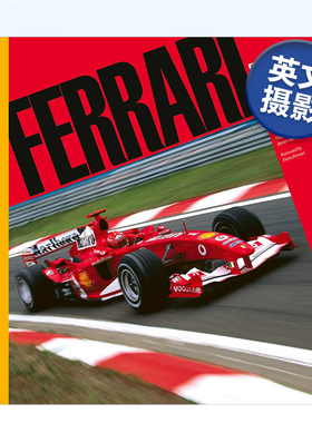 【预售】法拉利车队F1画册 Ferrari: From Inside and Outside 英文汽车摄影集原版图书进口书籍Photographer Ercole Colombo