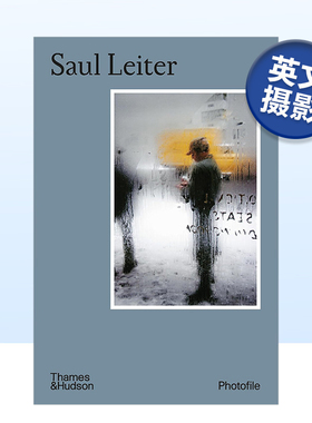 索尔·雷特 Saul Leiter (Photofile) 英文原版摄影作品集入门艺术画册书籍 Photofile黑皮书艺术摄影集系列口袋书可单拍