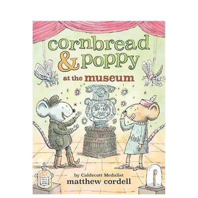 【预售】【Cornbread & Poppy】博物馆 Cornbread & Poppy at the Museum 原版英文儿童桥梁书 进口图书