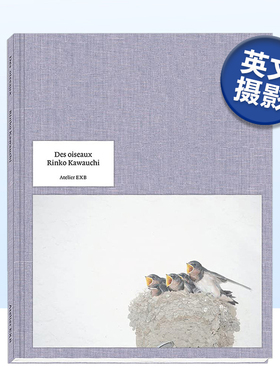 【现货】川内伦子摄影集 鸟类 Des oiseaux Rinko Kawauchi 英文原版燕子摄影集艺术画册书籍日系写真集 木村伊兵卫摄影奖获奖者