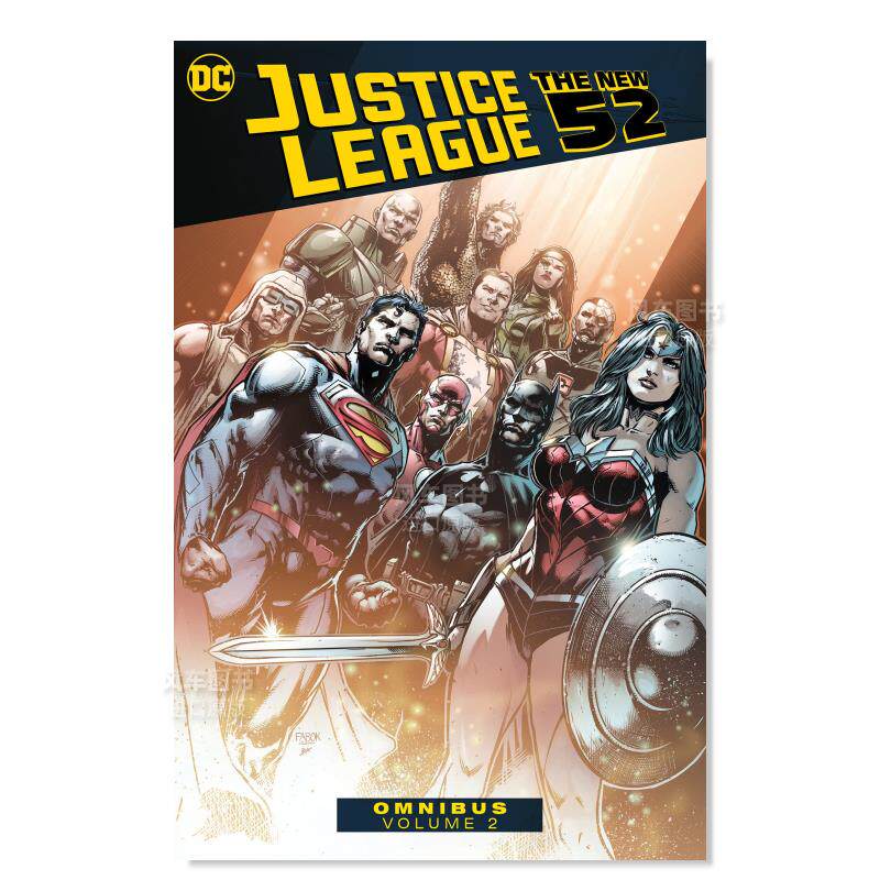 【预 售】dc漫画 正义联盟:新52期精选集 justice league: the new 52