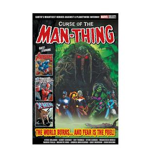 漫威精选：人物 Select 预售 漫威 thing 英文漫画书图书书籍 Man 诅咒 英文漫画 Curse Marvel 进口原版 The