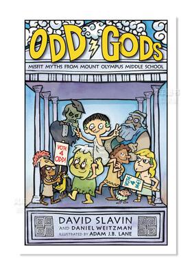 【现货】奇怪的神 Odd Gods英文儿童绘本原版图书进口书籍Slavin, David
