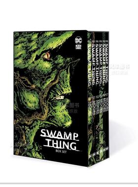 【预售】DC漫画 沼泽怪物合集盒装版(1-6卷) Saga of the Swamp Thing Box Set 英文漫画书原版图书 超级英雄系列美漫Alan Moore