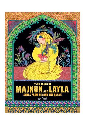 【现货】英文漫画  【2022 年橘子漫画奖】马吉农和莱拉 墓外之歌 Majnun and Layla: Songs from Beyond the Grave 原版英文图书