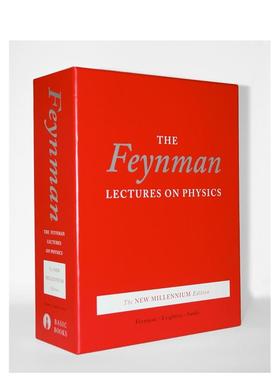 【预售】费曼物理学讲义3册套装 FEYNMAN LECTURES ON PHYSICS， BOXED SET 原版英文社会科学