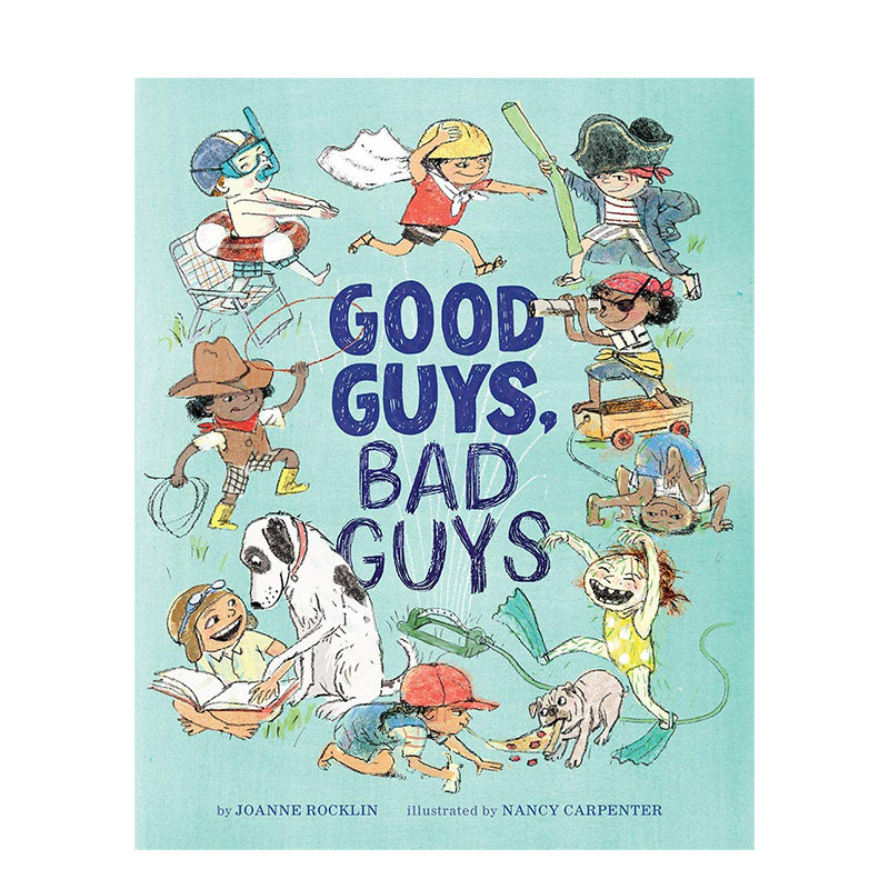 【现货】good guys, bad guys 好人,坏人 儿童玩耍规则绘本 英文原版