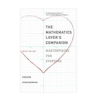 【预 售】数学爱好者的伴侣:赠与每个人的杰作 社会科学The Mathematics Lover’s Companion:Masterpieces for Everyone 英文原版