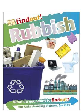 【预售】垃圾 DKfindout! Rubbish 原版英文青少年读物图书