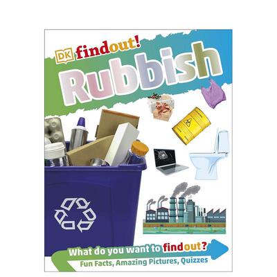 【预售】垃圾 DKfindout! Rubbish 原版英文青少年读物图书