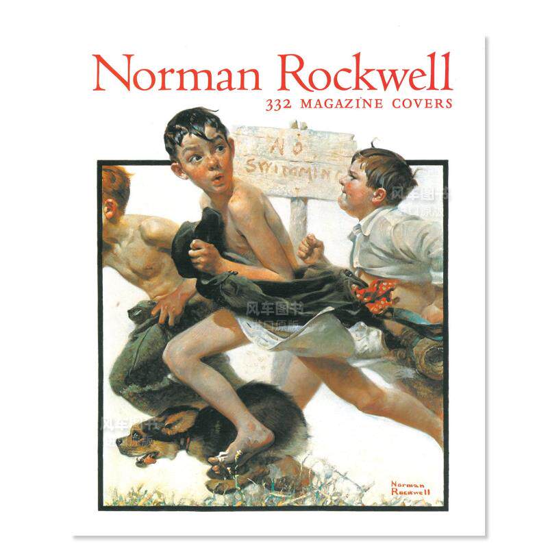 【预 售】诺曼·罗克韦尔的杂志封面合集 norman rockwells magazine