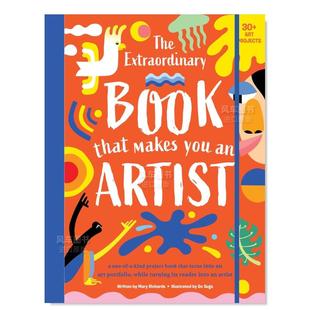 The That 预售 非凡之书 儿童艺术启蒙原版 进口书籍Weldon Artist Extraordinary 让你成为艺术家 You Makes Book 图书外版