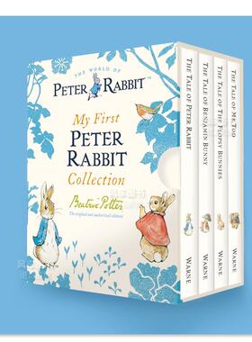 【预售】我的第一个彼得兔系列 My First Peter Rabbit Collection英文儿童绘本原版图书外版进口书籍 Potter, Beatrix Warne