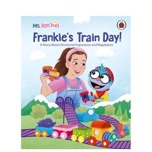 【预售】瑞秋女士：弗兰基的火车日！ Ms Rachel: Frankie’s Train Day! 原版英文儿童绘本图书书籍