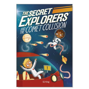 【预售】【The Secret Explorers】 and the Comet Collision，【神秘探险家】彗星碰撞英文儿童章节书 原版图书外版进口书籍