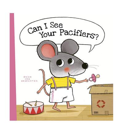 【预售】我能看看你的奶嘴吗？ Can I See Your Pacifiers? 原版英文儿童桥梁书