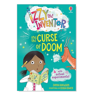 【预售】发明家Izzy和厄运的诅咒Izzy the Inventor and the Curse of Doom儿童漫画 原版图书进口外版书籍Zanna Davidson, Eliss