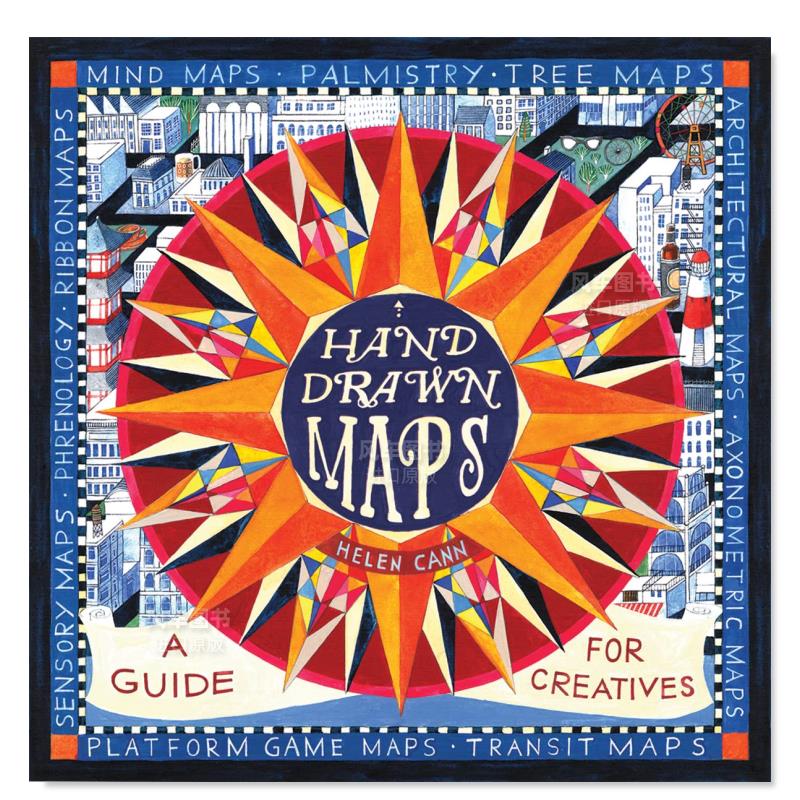 Hand-DrawnMaps，手绘地图英文