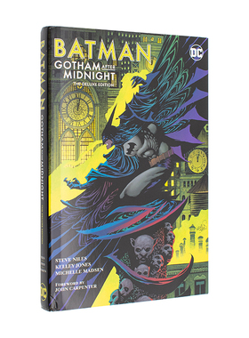 【预售】DC漫画 蝙蝠侠:哥谭午夜之后 Batman:Gotham After Midnight 精装 英文漫画书原版进口图书 超级英雄系列美漫Steve Niles