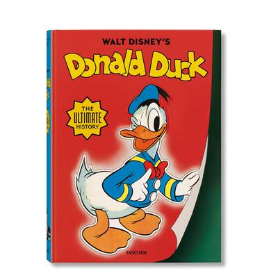 【现货】漫画 华特迪士尼的唐老鸭：历史全集 Walt Disney's Donald Duck.The Ultimate History 英文漫画书原版进口图书美漫