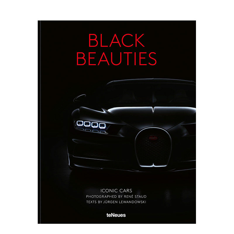 【预售】黑之美：标志性跑车 Black Beauties原版英文工业产品设计