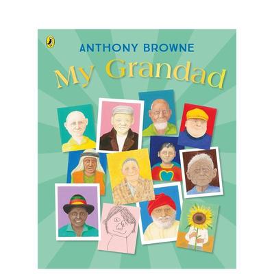 【现货】【英国插画师Anthony Browne】我爷爷（平装） My Grandad 原版英文儿童绘本 进口图书