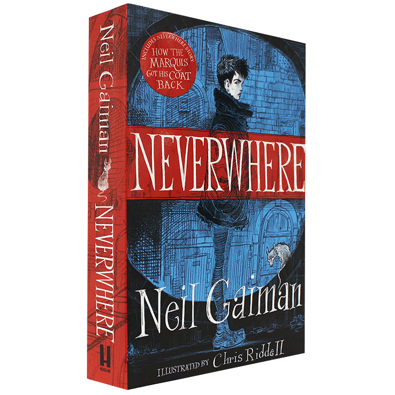 【现货】Neverwhere乌有乡美国众神作者Neil Gaiman尼尔盖曼作品书籍进口原版