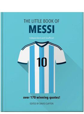 【预售】梅西小书：170多条获胜语录！ 【The Little Guide to】Messi: Over 170 Winning Quotes!  原版英文运动图书书籍
