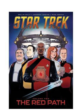 【预售】英文漫画 星际迷航 卷2：红色之路 Star Trek， Vol. 2: The Red Path 原版英文漫画书图书书籍