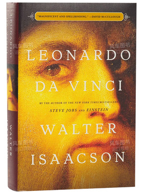 【现货】列奥纳多.达芬奇传 （0）Leonardo da Vinci英文艺术原版图书进口书籍Walter Isaacson