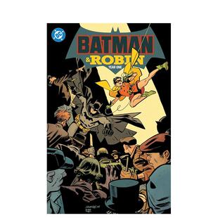 Robin 英文图书 英文漫画 原版 One Year and Batman 蝙蝠侠与罗宾：苐一年 预售