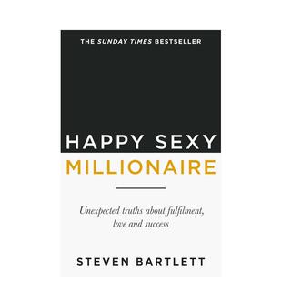 【预售】快乐富翁 Happy Sexy Millionaire 原版英文商业行销 CEO日记主播史蒂文·巴特利特Steven Bartlett图书书籍