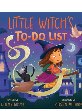 【现货】小女巫的待办清单 魔法清单绘本 Little Witch's To-Do List  原版英文儿童绘本图书书籍