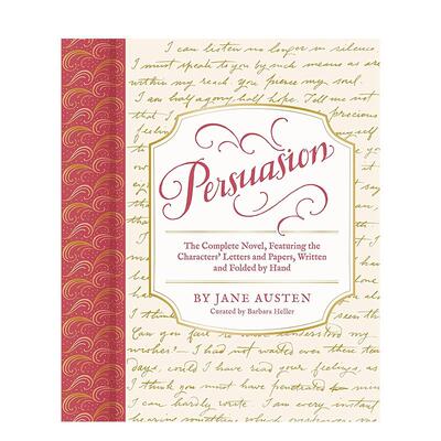 【现货】【信件复刻版】劝导 【Handwritten Classics】Persuasion 原版英文文学 进口图书