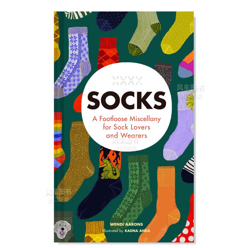 袜之杂记Socks英文生活原版图书