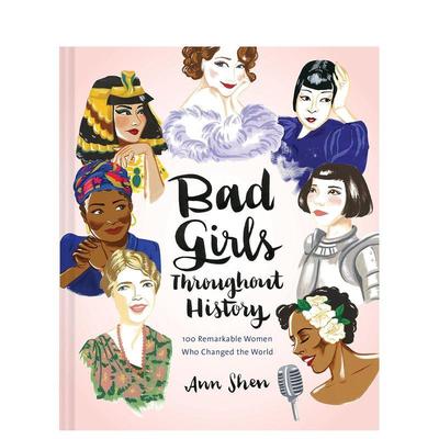 【预售】历史上的坏女孩 Bad Girls Throughout History 原版英文儿童绘本图书