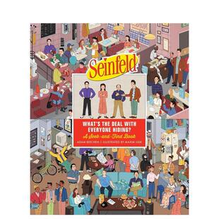 【预售】宋飞正传：寻找剧中的角色 Seinfeld: What's the Deal with Everyone Hiding? NBC剧集 周边图书 原版英文生活图书书籍