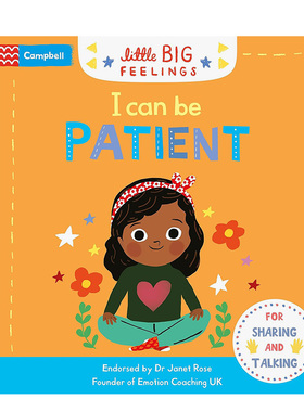 【预售】我可以有耐心 【Little Big Feelings】I Can Be Patient 原版英文儿童绘本