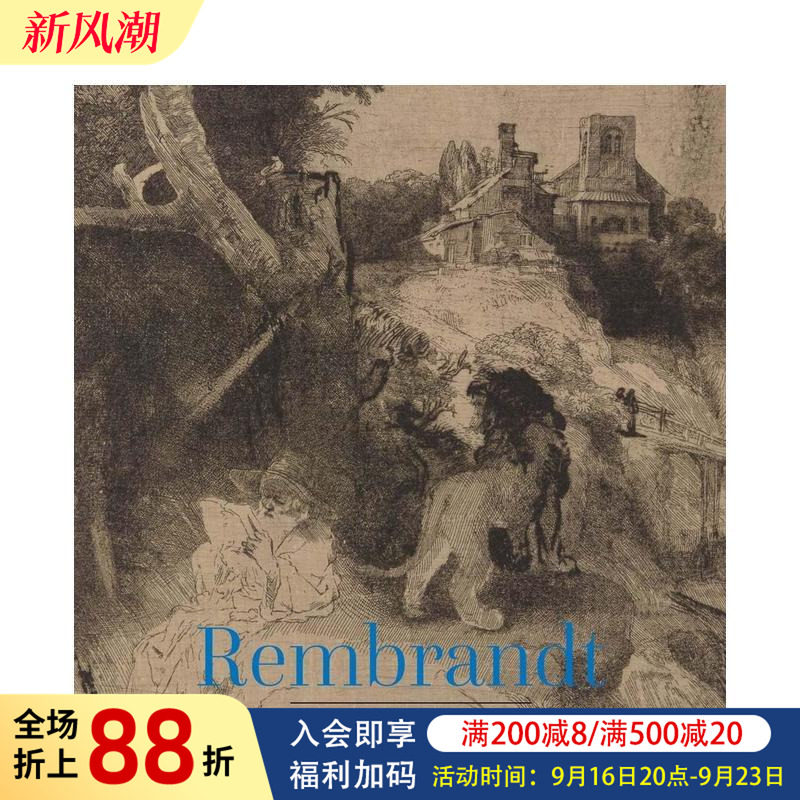 【现货】伦勃朗:作为版画家的画家 Rembrandt: Painter as Printmaker 原版英文艺术画册画集图书