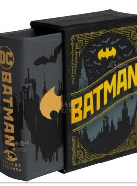 【预售】DC蝙蝠侠 迷你小书 Batman: Quotes from Gotham City (Tiny Book) 精装 英文原版进口微型艺术书