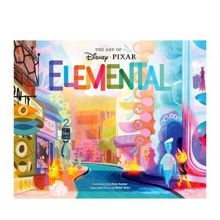 【现货】疯狂元素城/元素世界 电影设定集 The Art of Elemental 原版英文艺术插画原画设定集图书