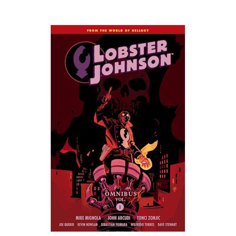 【预售】英文漫画 龙虾约翰逊总集苐1卷 Lobster Johnson Omnibus Volume 1 原版英文图书,书籍/杂志/报纸,漫画类原版书,淘宝优惠券,粉丝福利购,淘宝优惠卷