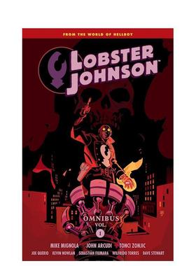 【预售】英文漫画 龙虾约翰逊总集苐1卷 Lobster Johnson Omnibus Volume 1 原版英文图书