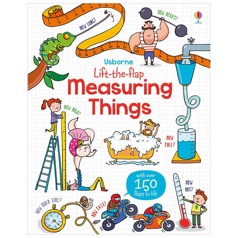 【现货】measuring things,测量东西 英文儿童纸板书书籍进口原版