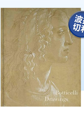 【预售】波提切利绘画 Botticelli Drawings 英文原版艺术绘画作品集画册精装书籍 文艺复兴早期佛罗伦萨画派画家 耶鲁大学出版社