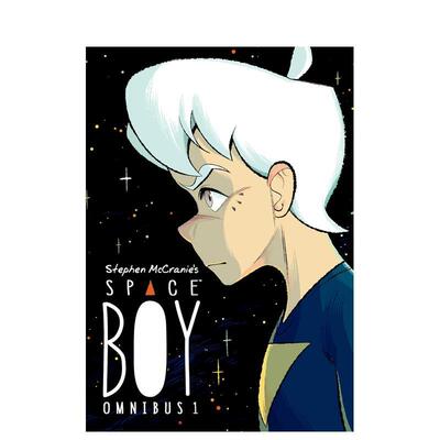 【预售】太空男孩 合集 卷1 Stephen McCranie's Space Boy Omnibus Volume 1 原版英文儿童漫画 儿童青少年科幻异世界 黑马出版