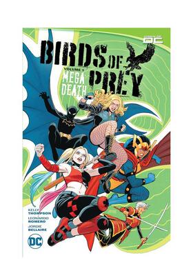 【现货】DC漫画 猛兽小队卷1 Birds of Prey Vol.1: Megadeath 英文漫画书原版进口图书美漫书籍
