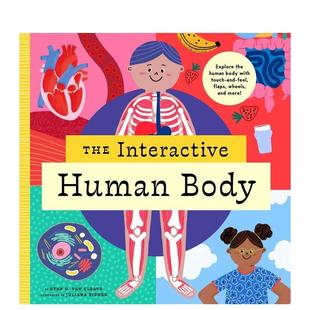 The Interactive 英文儿童绘本 预售 趣味科普图书 原版 人体互动探索 Body Human